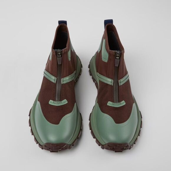 Drift Trail VIBRAM Multicolored recycled PET ankle boots for men main image 4